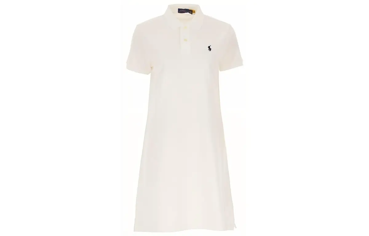 Polo Ralph Lauren Short Sleeved Dress Women's White