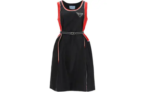 PRADA Sleeveless Dress Women's Gray