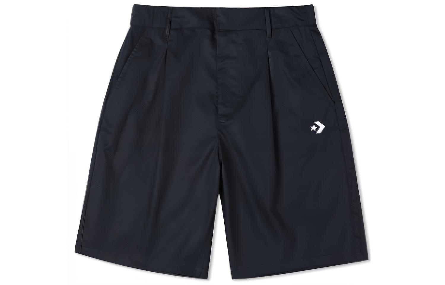 Женские штаны Converse Logo Shorts (черные)