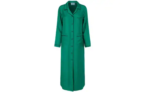 PRADA Long Sleeved Dress Women's Green