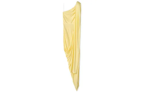 LOEWE FW22 Sleeveless Dress Women's Bright Yellow