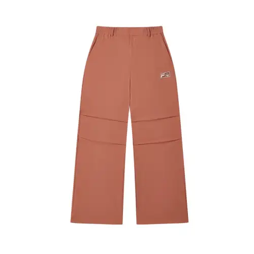 FILA x MAISON KITSUNE ORIGINALE Casual Pants Women's Fine Russet Red RD