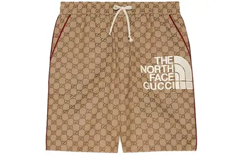 GUCCI X The North Face Shorts Beige/Ebony