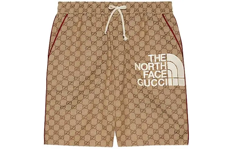 GUCCI X The North Face Shorts Beige/Ebony