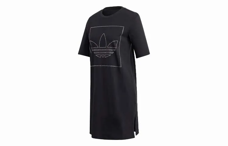 Adidas Originals Short Sleeved Dress Women's Black
