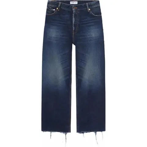 Balenciaga Cropped Denim 'Deep Blue'