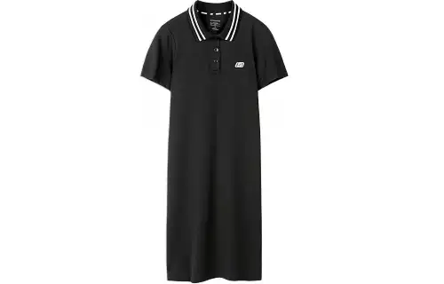 Skechers Short Sleeved Dress Women's Carbon Black