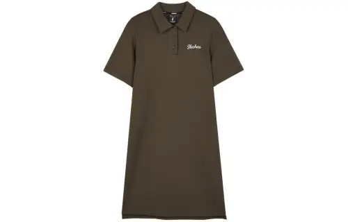 Skechers Short Sleeved Dress Women's Hot Melt Chocolates