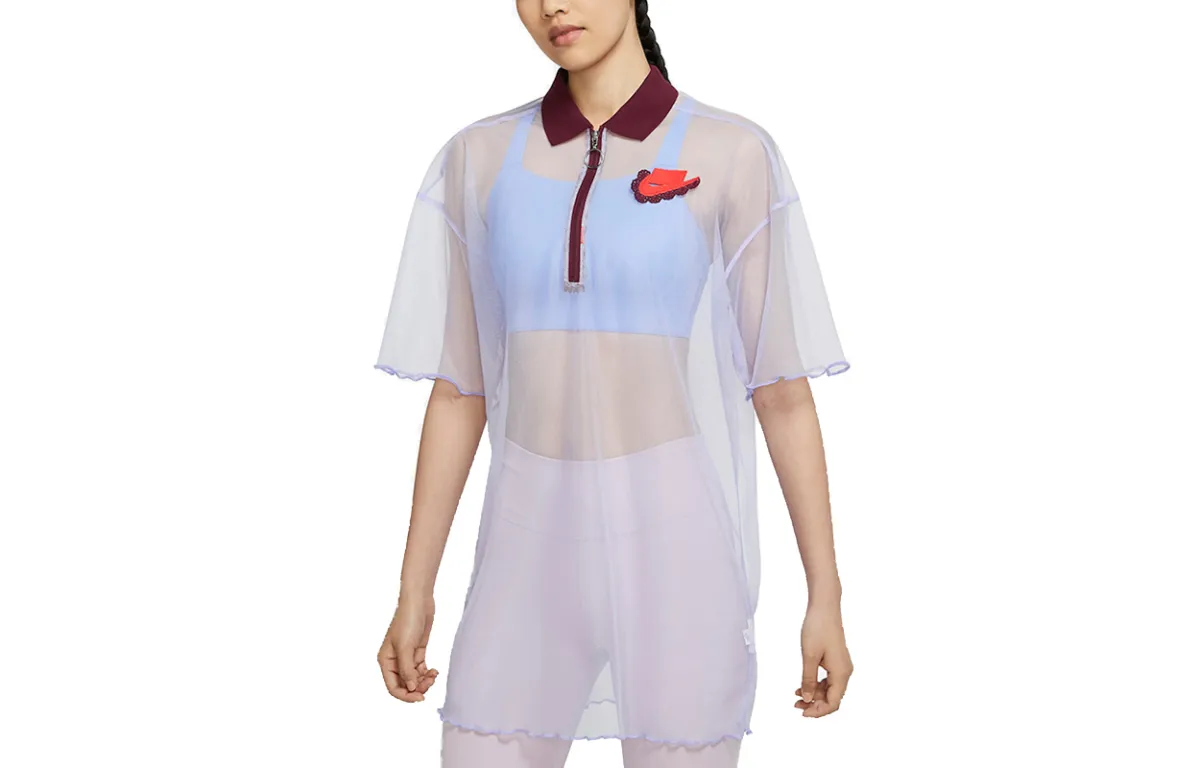 Nike Short Sleeved Dress Women's Light Purple
