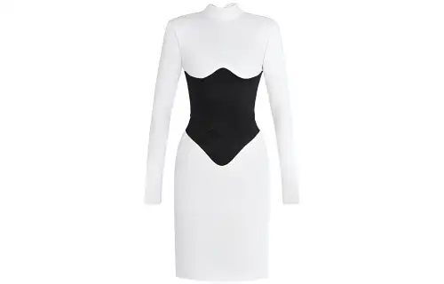 LOUIS VUITTON Long Sleeved Dress Women's