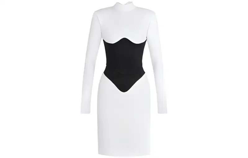 LOUIS VUITTON Long Sleeved Dress Women's