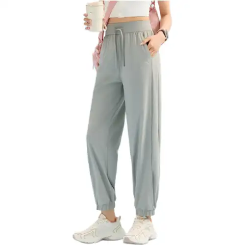 Anta Variety Training Collection Casual Pants Women's Star Diamond Gray