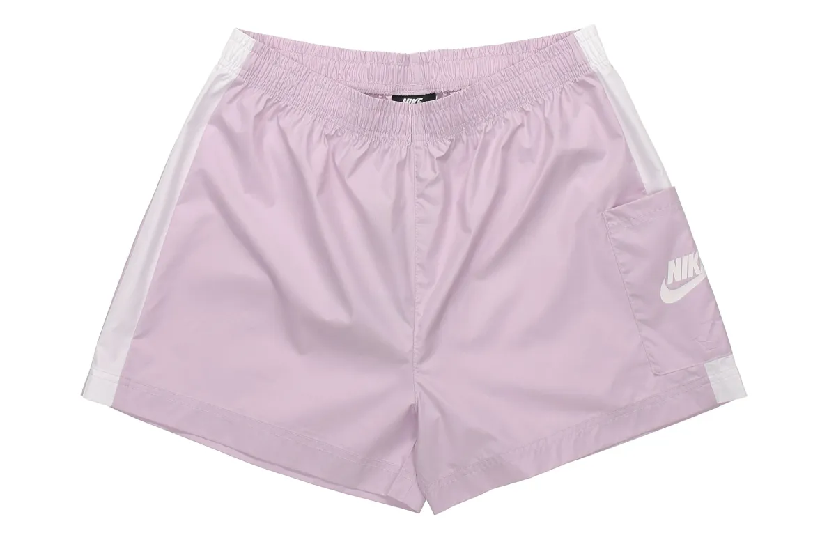 Nike Casual Shorts Women's Light Purple Thin