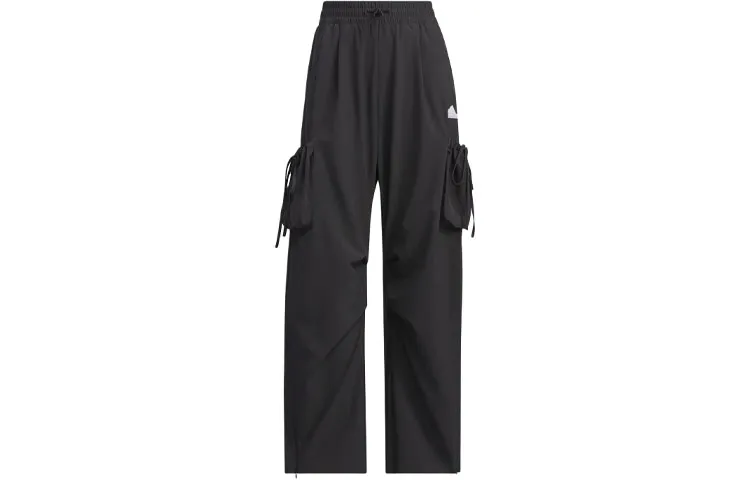 Adidas Dance Woven Tracksuit Bottoms Knitted Sweatpants Women's Black