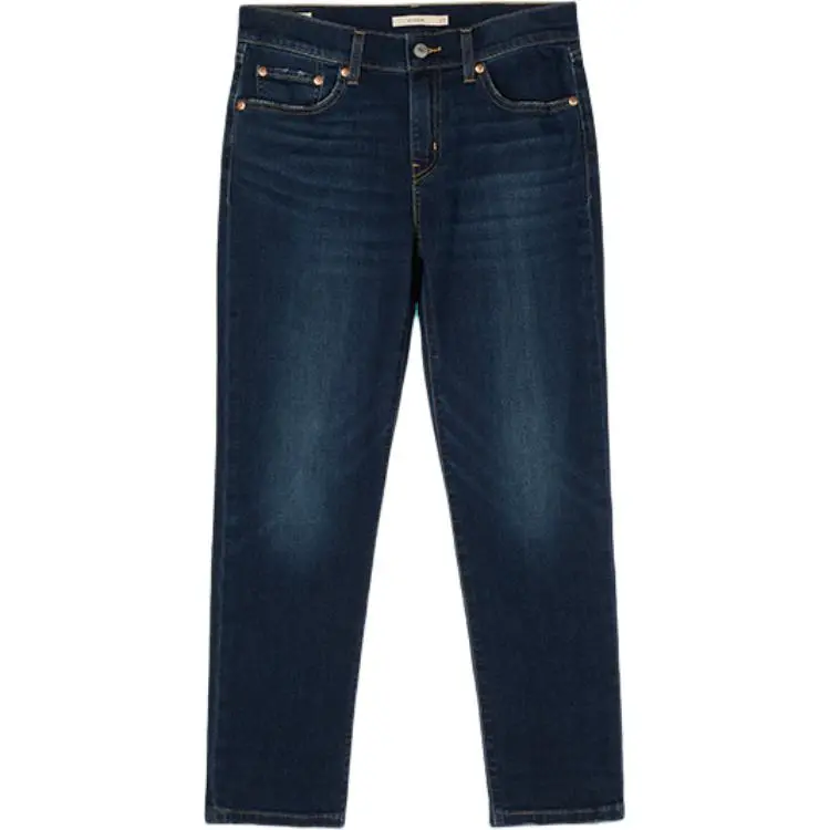 Levi's Jeans Women's Dark Blue Moderate Straight Fit Pants