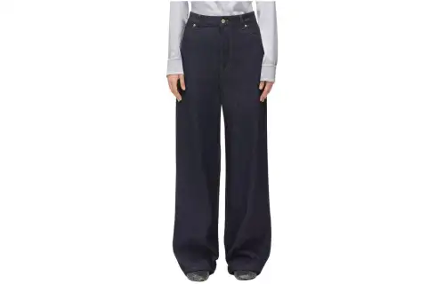 LOEWE High Waist Wide Leg Jeans