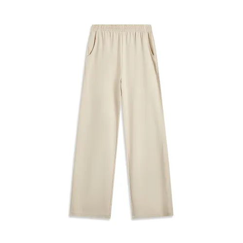 Li Ning Sports Life Collection Casual Pants Women's Coast Gray