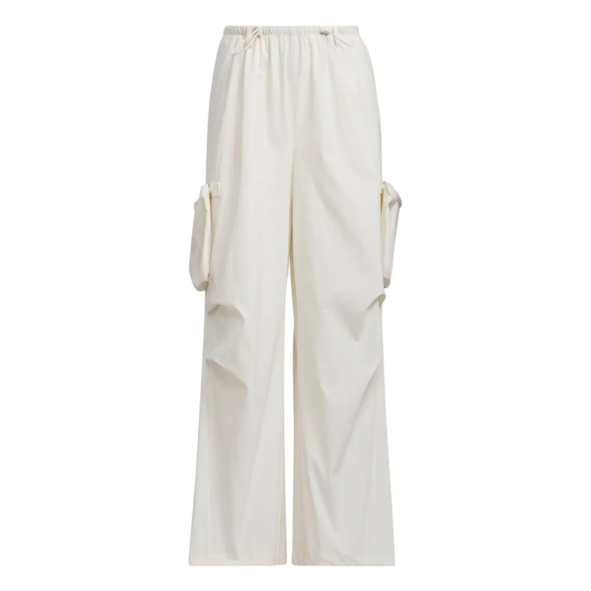 Adidas Future Style Woven Pants Knitted Sweatpants Women's Pink White