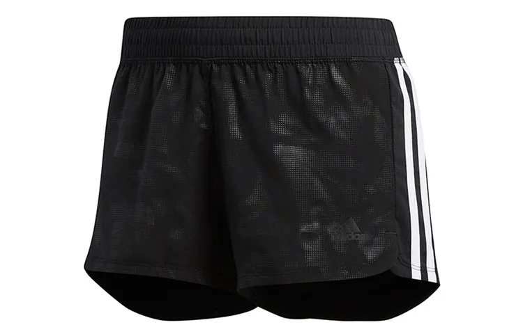 Adidas Casual Shorts Women's Black Moderate Straight Fit Pants