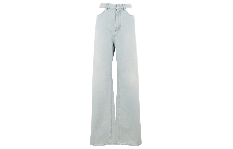 Женские штаны Maison Maison Margiela (светло-синие)
