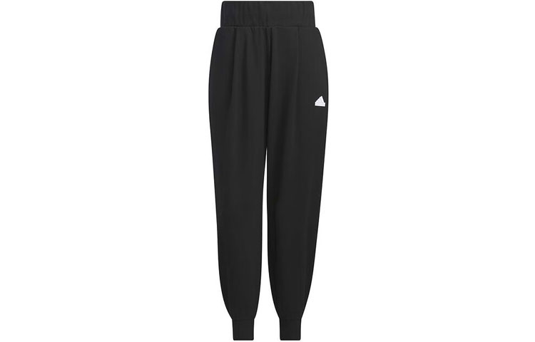 Женские штаны adidas Спортивные с логотипом (черные)