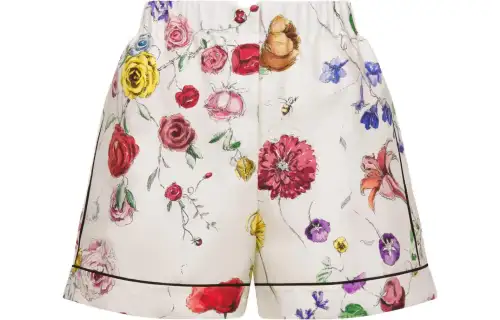 DIOR Casual Shorts Women's White Moderate