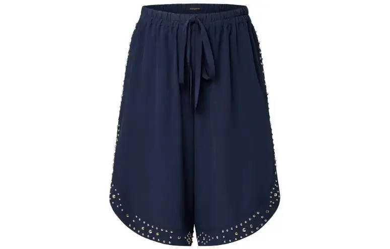 LOUIS VUITTON FW23 Leisure Shorts Women's Blue