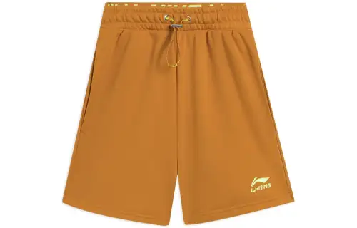 Li Ning China Li Ning Casual Shorts Women's Brown Moderate