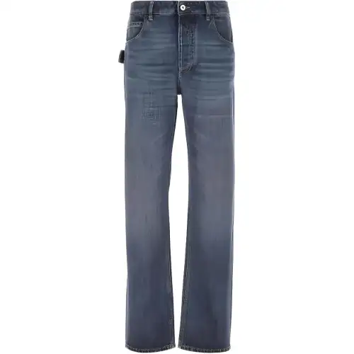 Bottega Veneta Straight Leg Floor Length Jeans