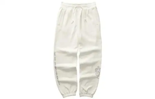 Skechers Knitted Sweatpants Women's Marshmallow White