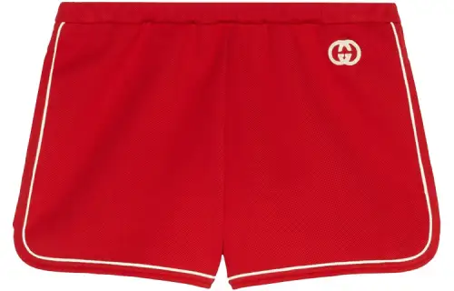 GUCCI Pre Owned Interlocking G Track Shorts