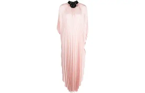GUCCI SS23 Short Sleeved Dress Women's Pink