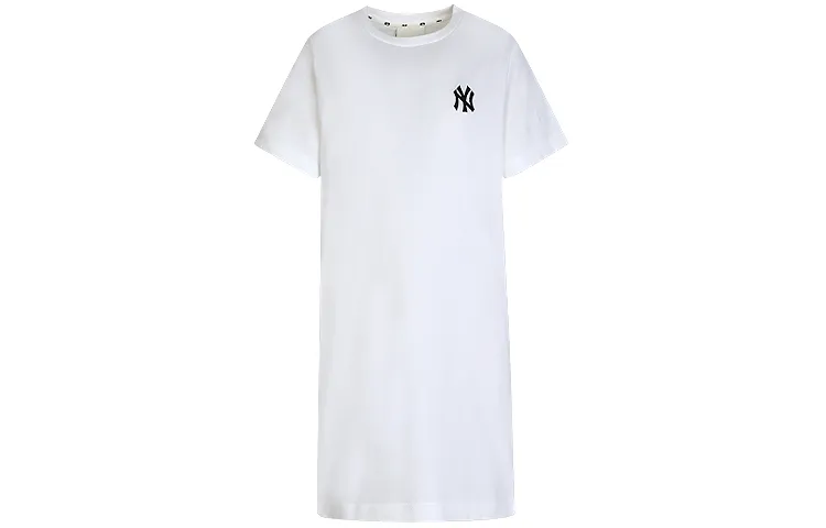 MLB Short Sleeved Dress Women's White