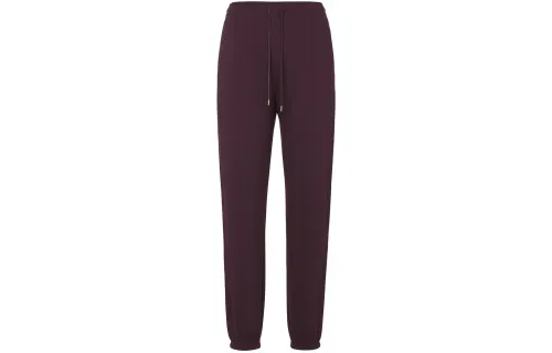 UNIQLO Knitted Sweatpants Women's Burgundy