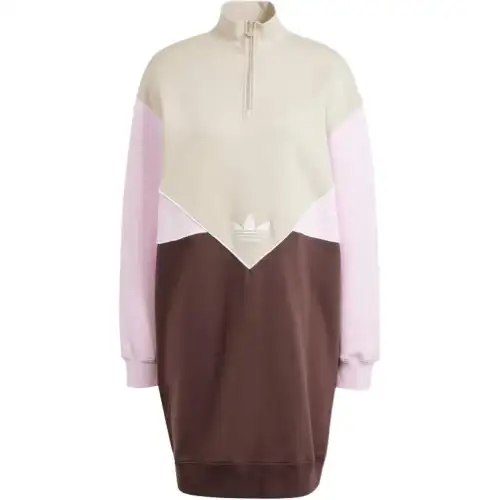 Adidas Originals Long Sleeved Dress Women's Beige