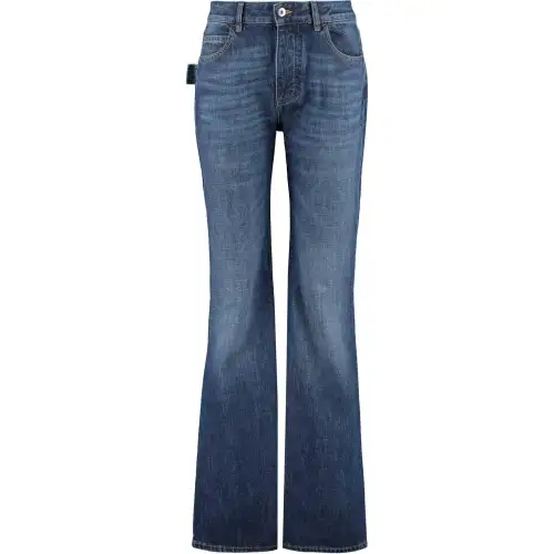Bottega Veneta Washed Flared Jeans