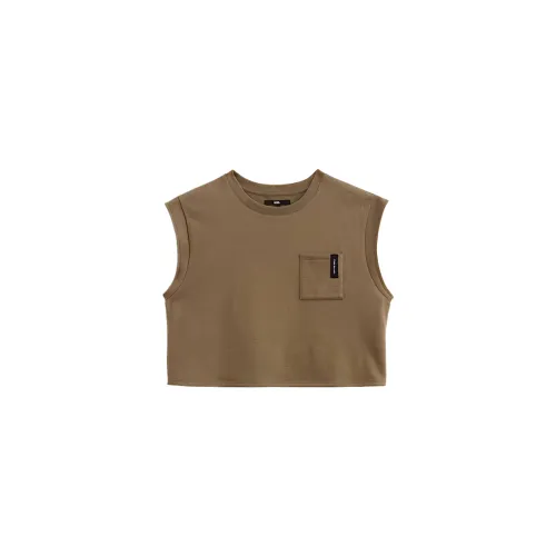 Vans T Shirt Women's Gray Brown