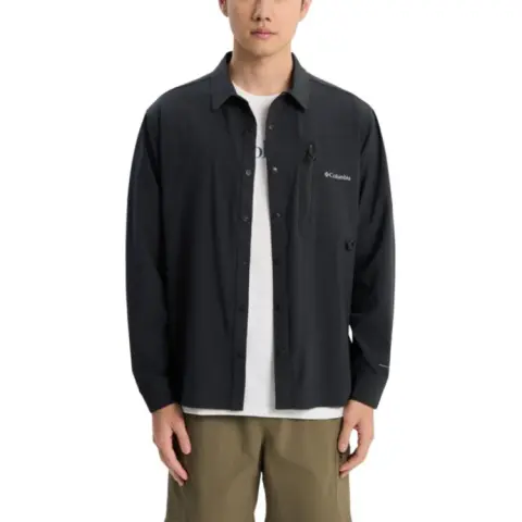Columbia Transit SS25 Shirt Men's Black