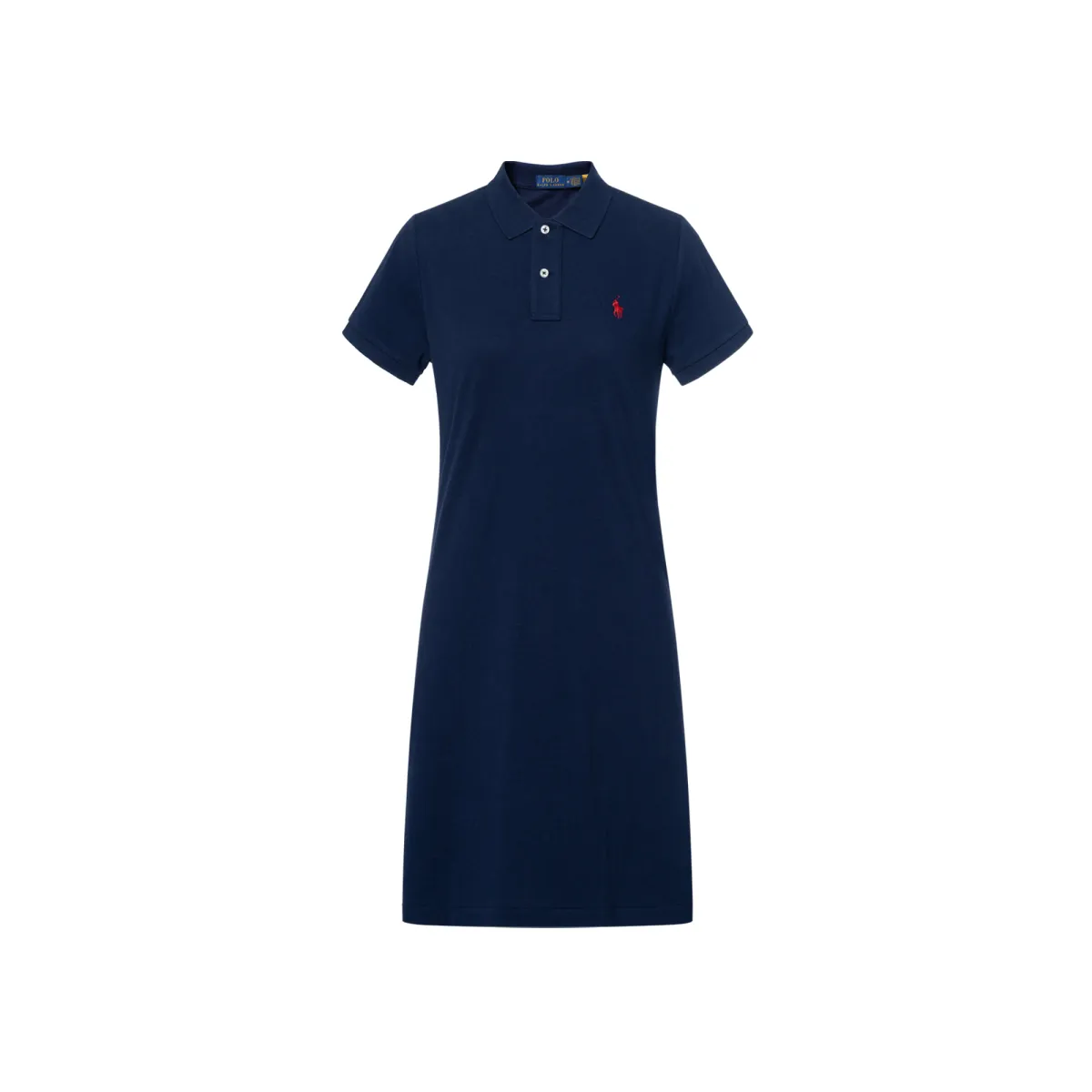 Polo Ralph Lauren SS20 Short Sleeved Dress Straight Fit Version Women's Dark Blue