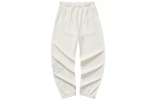 Skechers Colorful Knitted Sweatpants Women's Marshmallow White/0074 Moderate Cuffed Pants
