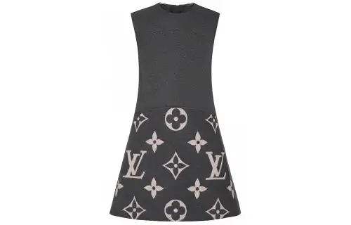 LOUIS VUITTON Pre Owned 2010s Monogram Giant Mini Dress