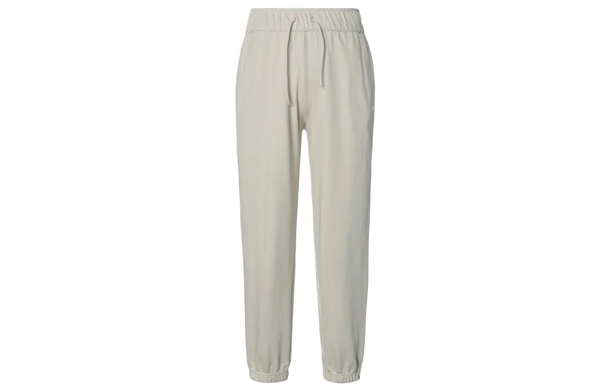 Nike Knitted Sweatpants Women's Light Rosewood Umber Moderate Cuffed Pants