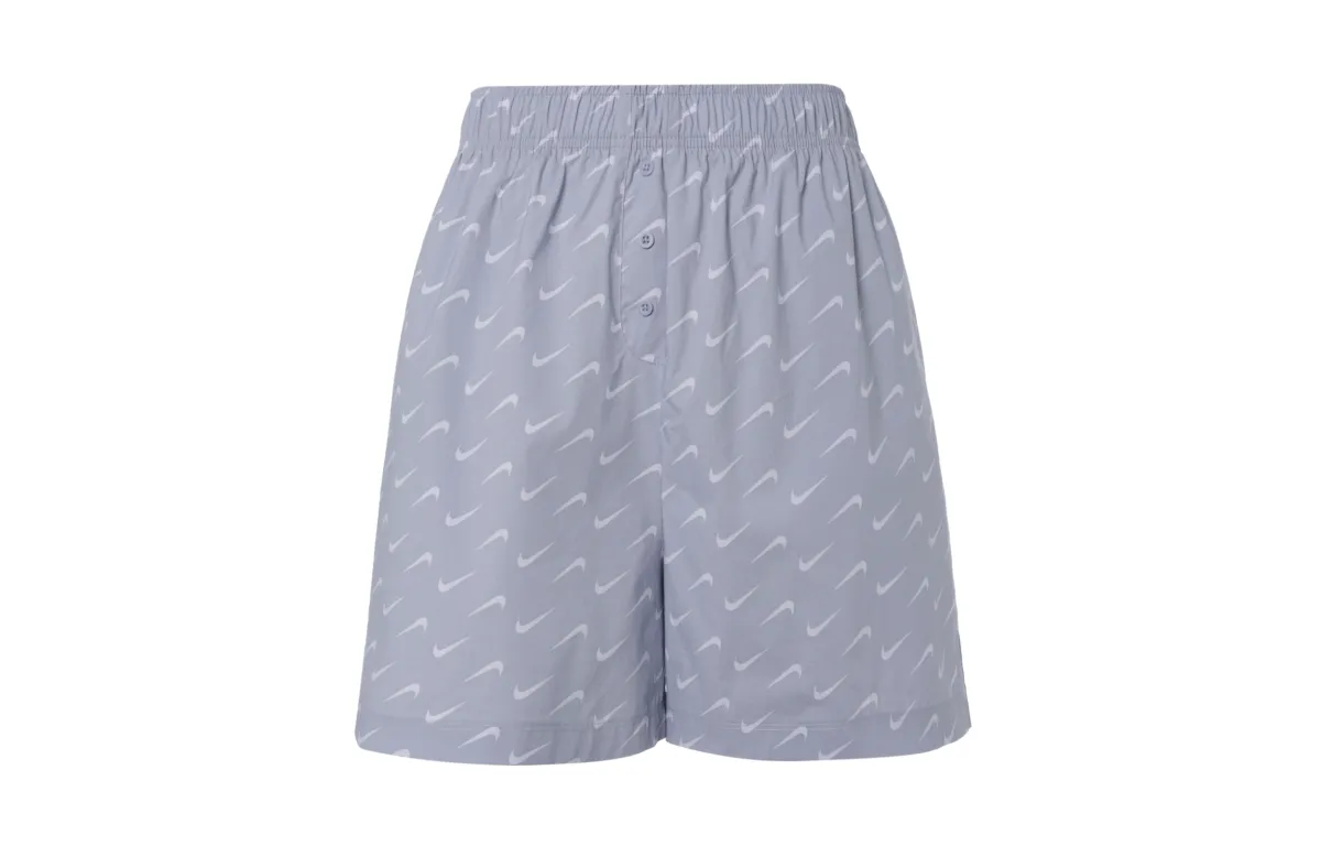 Nike Casual Shorts Women's Mist Gray Blue