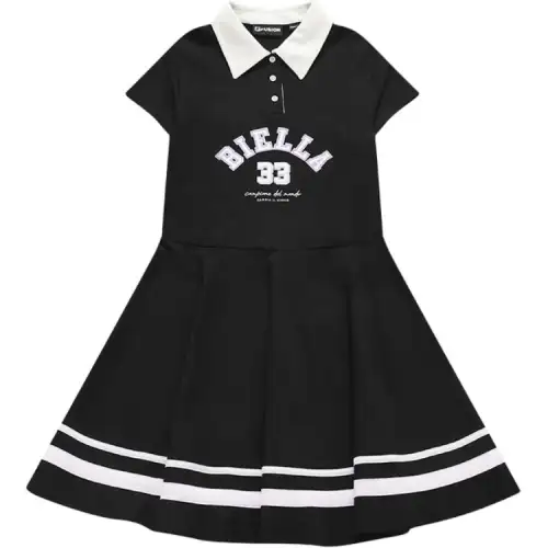 FILA FUSION Short Sleeved Dress Women's Jet Black