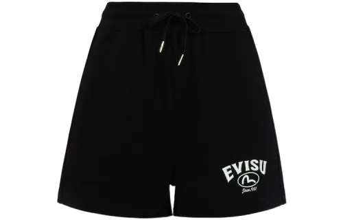 EVISU Casual Shorts Women's Black Moderate