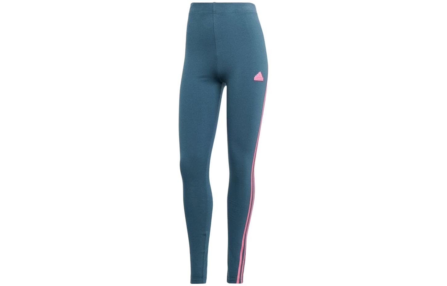 Adidas Knitted Sweatpants Women's Green Moderate Slim Fit Pants