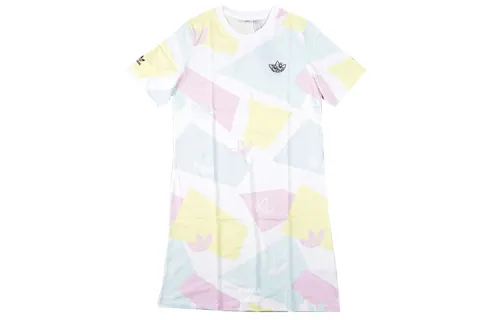 Adidas Originals Short Sleeved Dress Women's Multicolor