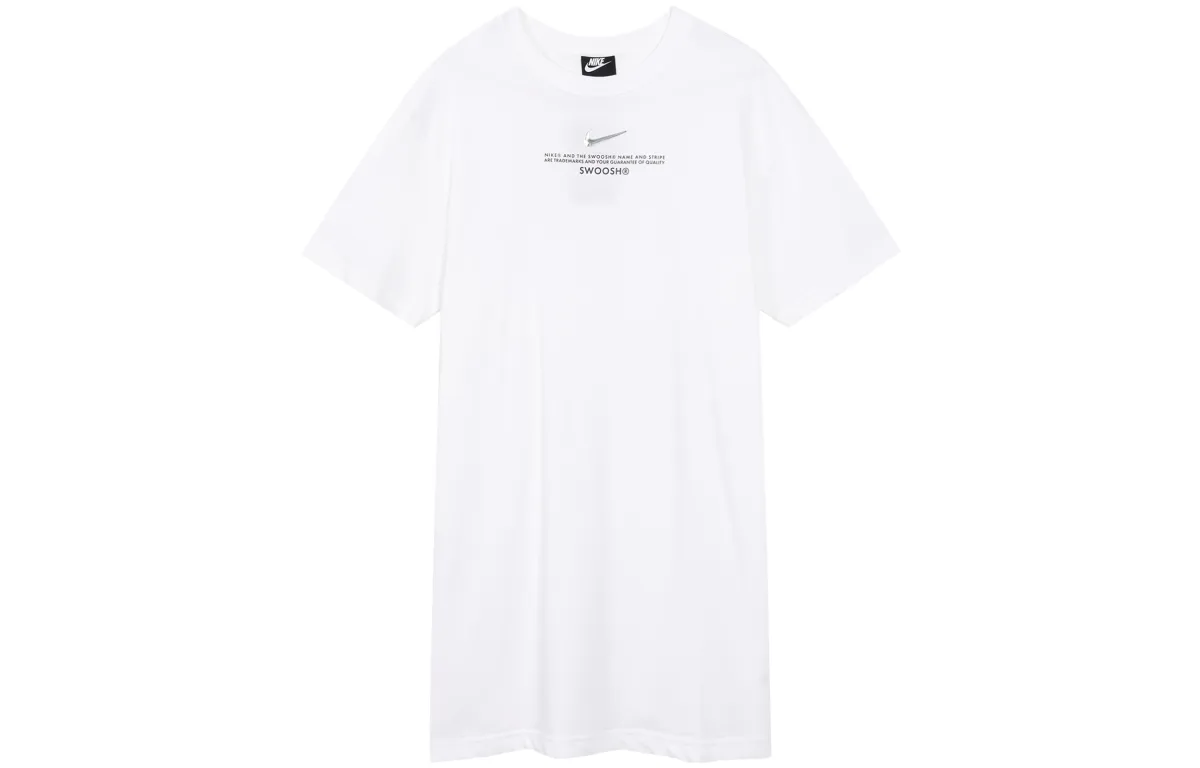 Nike Short Sleeved Dress Women's White