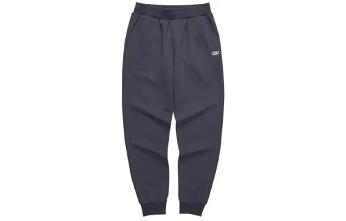 Skechers Knitted Sweatpants Women's Black Gray/01N5 Thickened Cuffed Pants