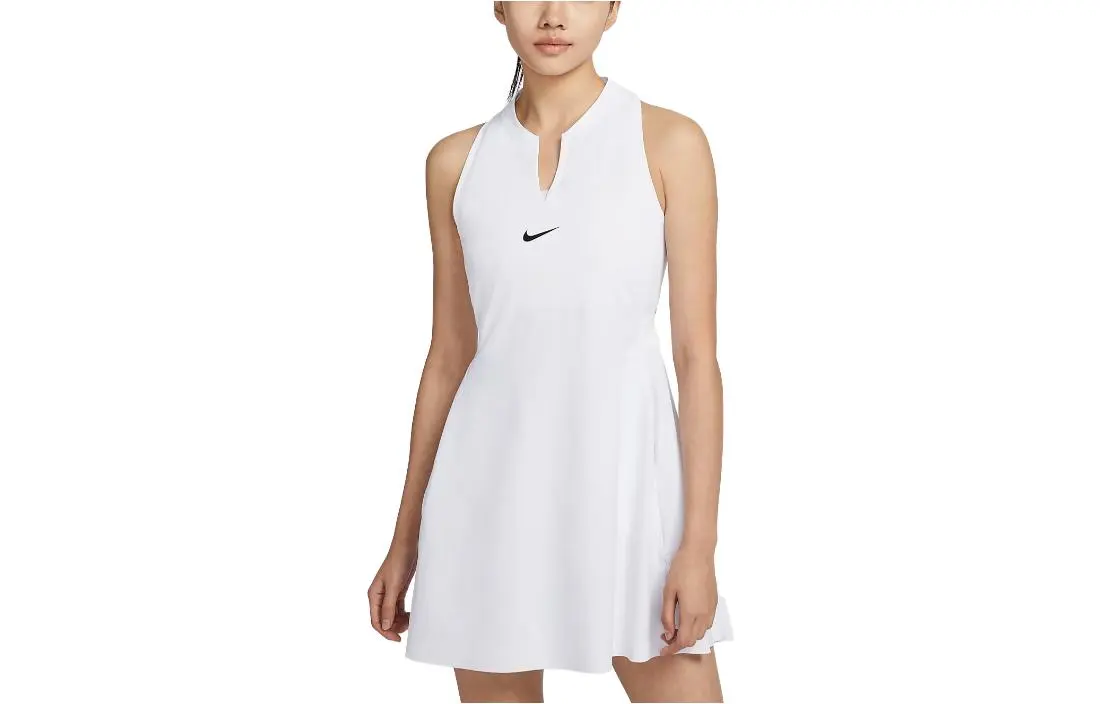 Nike Dri Fit Sleeveless Dress Women's White